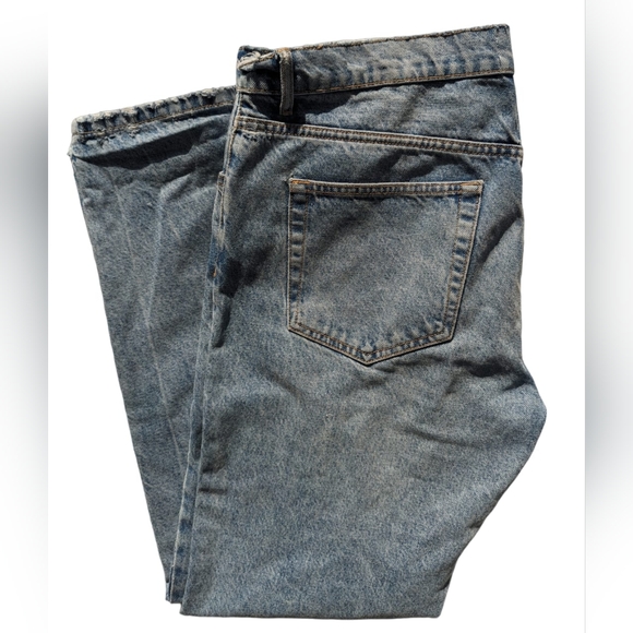 ZARA 90s Slim Straight Men's Jeans Size 34W - Picture 2 of 4